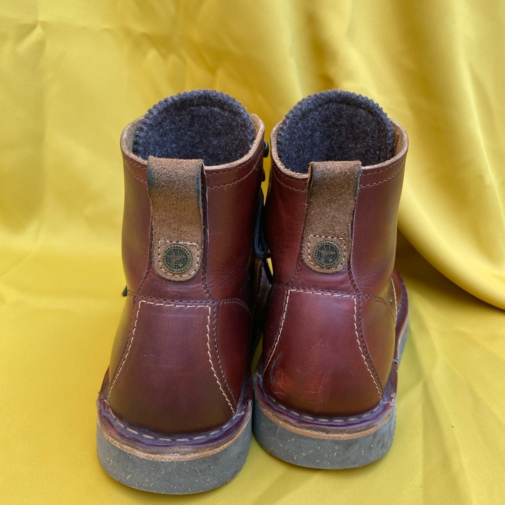 Birkenstock unisex Birmingham Boots Chestnut Leather Boots - Picture 2 of 5